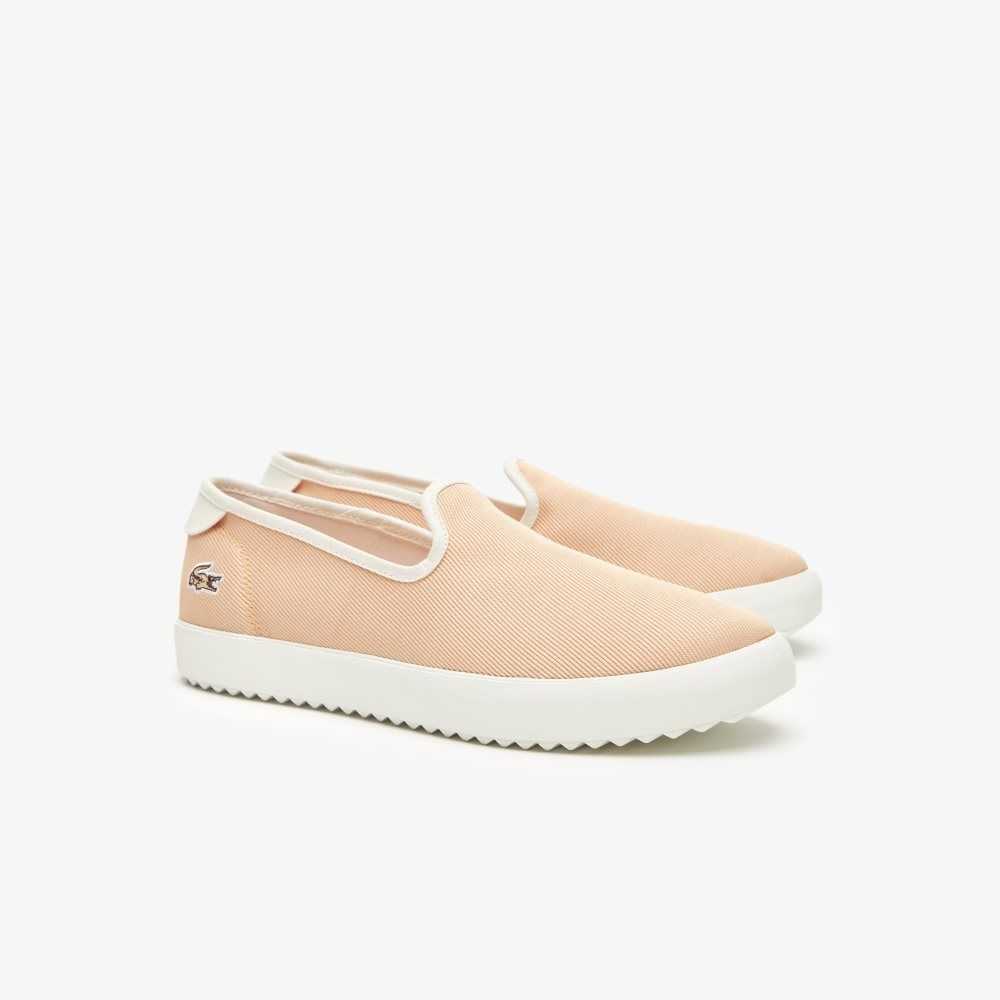 Lacoste Canvas Resort Slip-On Vita | ZOJEG-5142