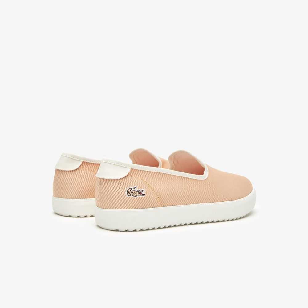 Lacoste Canvas Resort Slip-On Vita | ZOJEG-5142