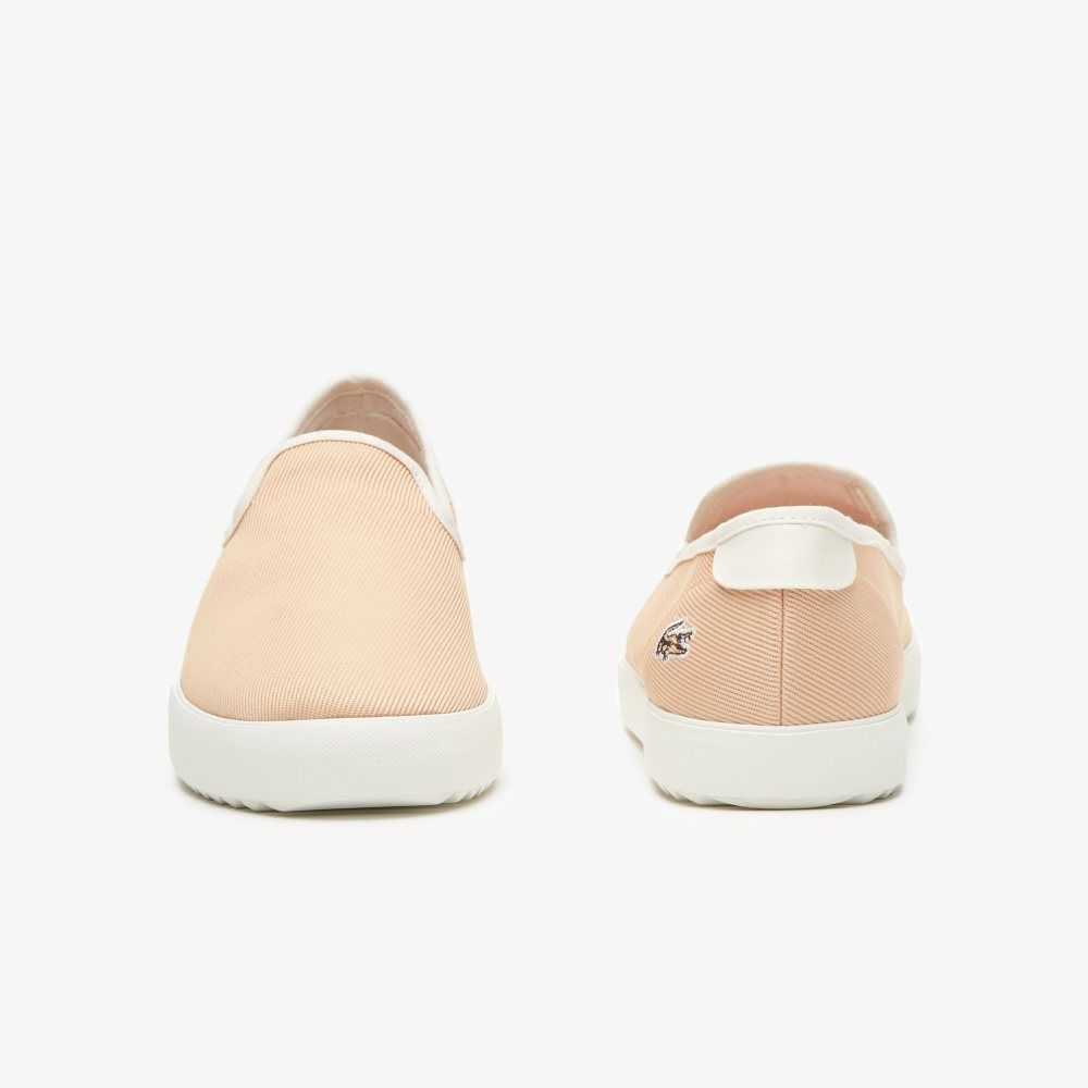 Lacoste Canvas Resort Slip-On Vita | ZOJEG-5142