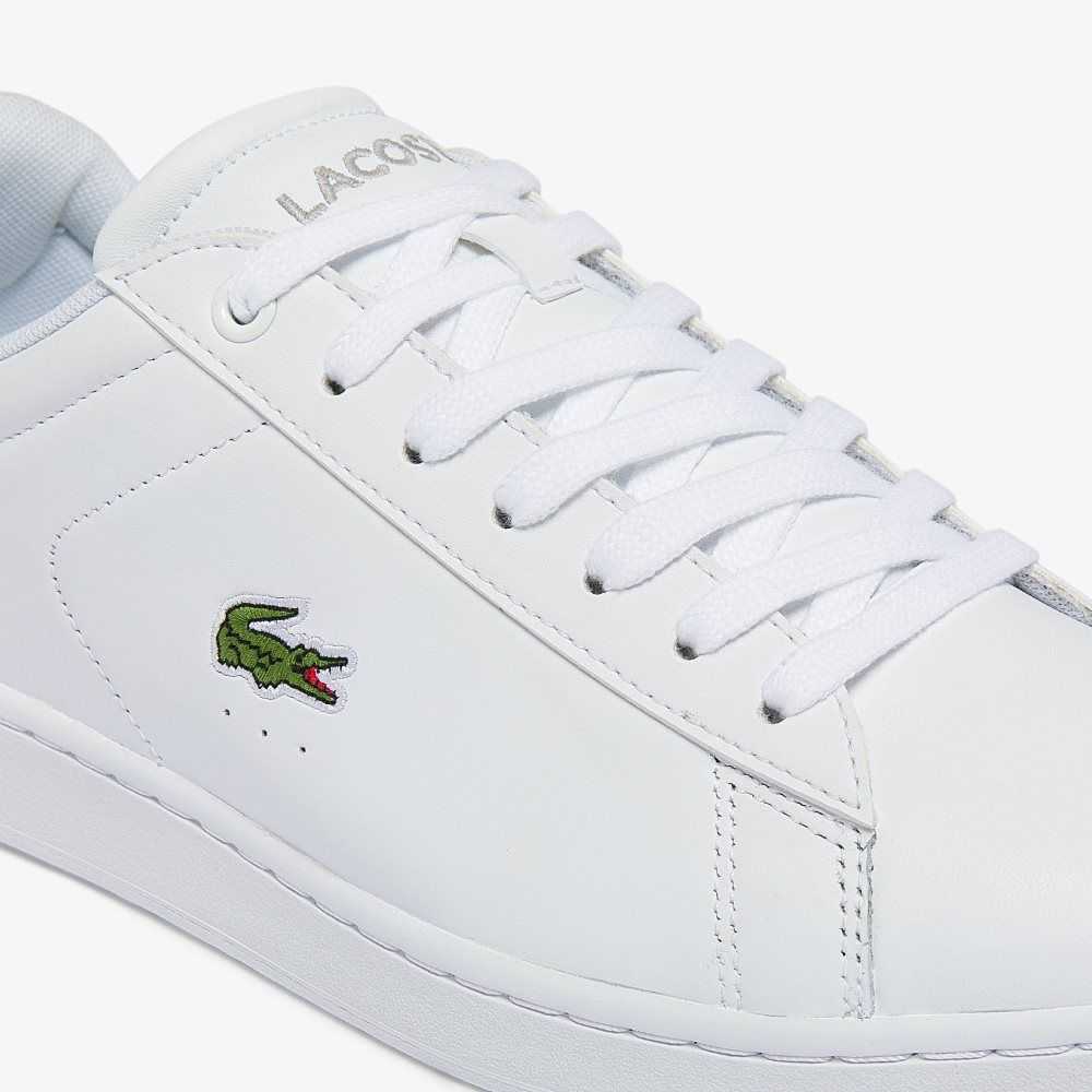 Lacoste Carnaby BL Läder Vita Vita | AOZVP-4103