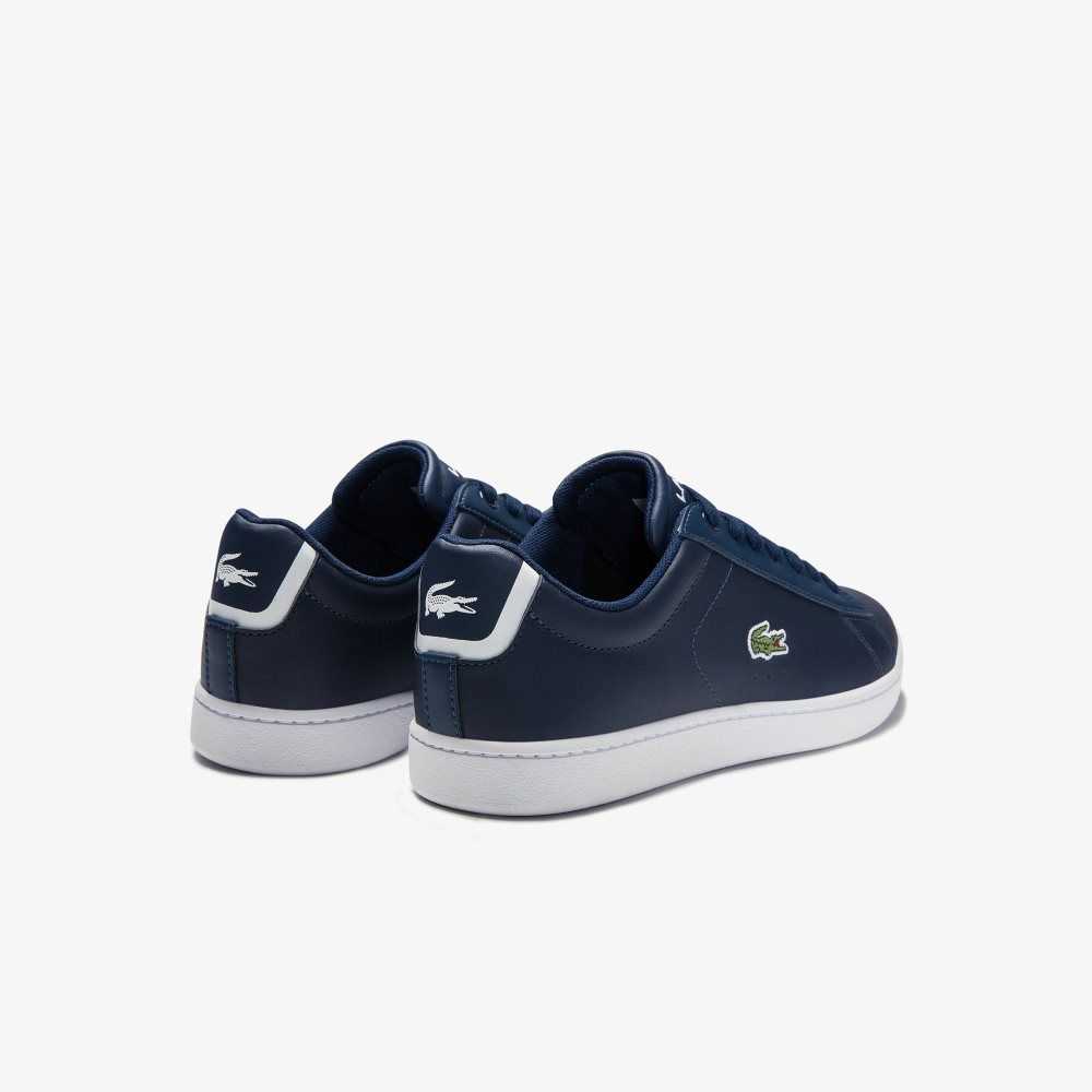 Lacoste Carnaby Evo Mesh-lined Läder Blå | REUBS-2604