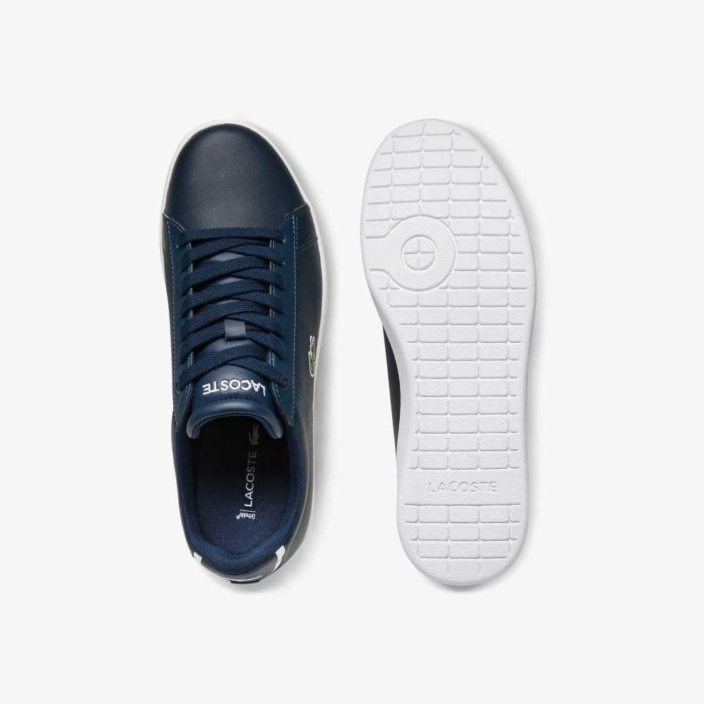 Lacoste Carnaby Evo Mesh-lined Läder Blå | REUBS-2604