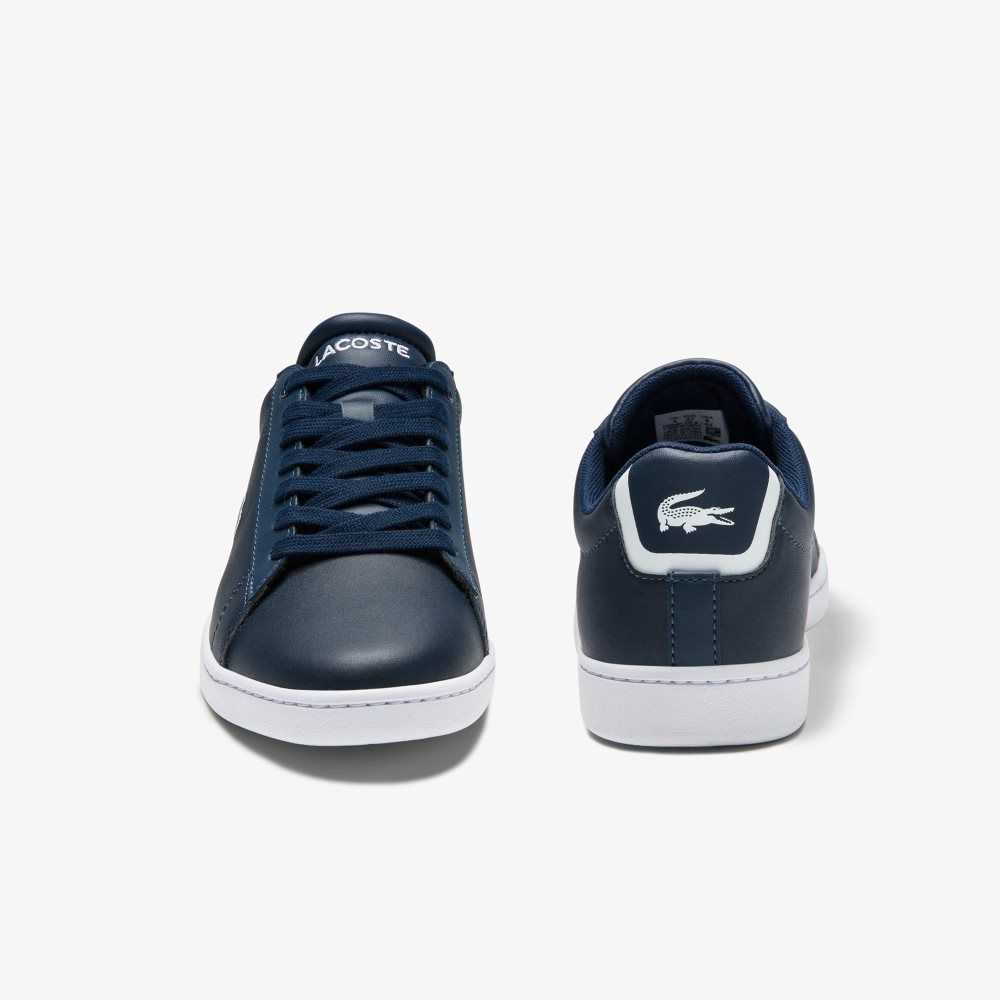 Lacoste Carnaby Evo Mesh-lined Läder Blå | REUBS-2604