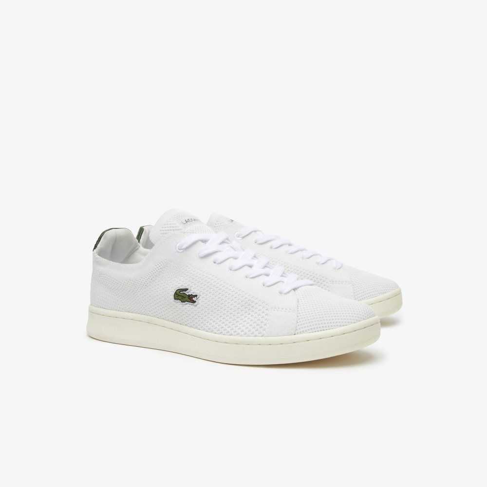 Lacoste Carnaby Piquee Vita Gröna | CJZQA-3560