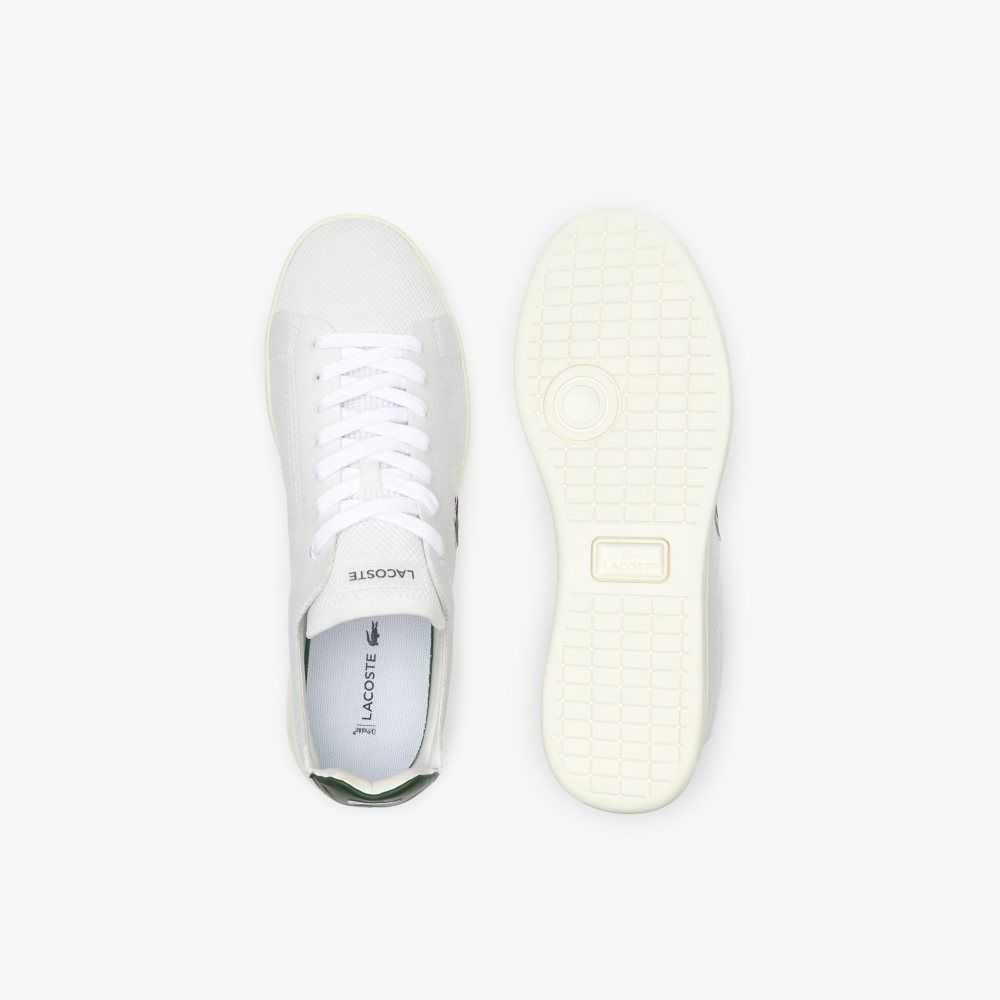 Lacoste Carnaby Piquee Vita Gröna | CJZQA-3560