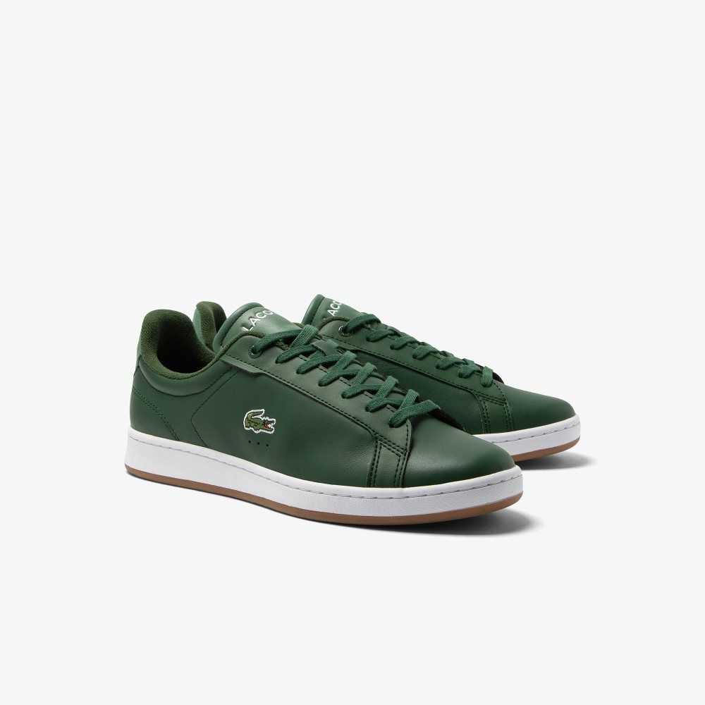 Lacoste Carnaby Pro Läder Gum Sole Gröna | RVILQ-8469