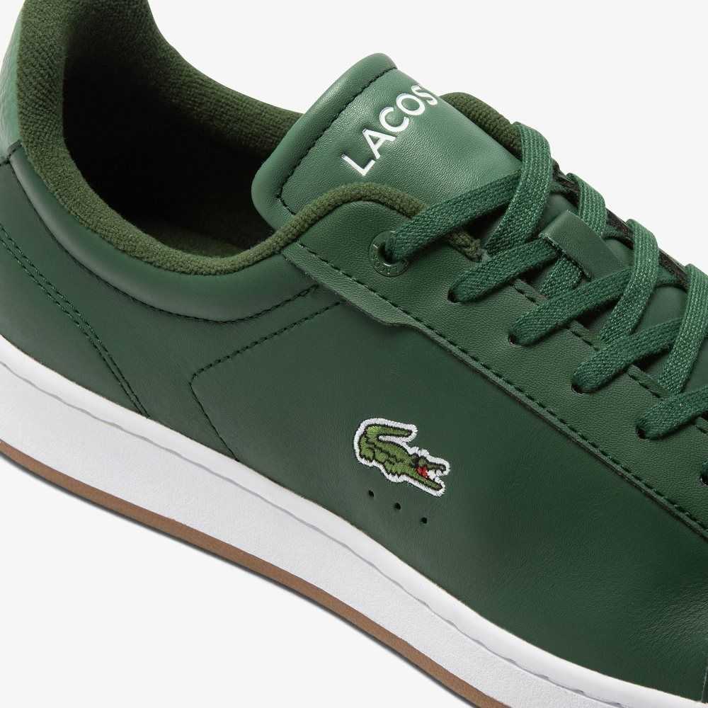 Lacoste Carnaby Pro Läder Gum Sole Gröna | RVILQ-8469