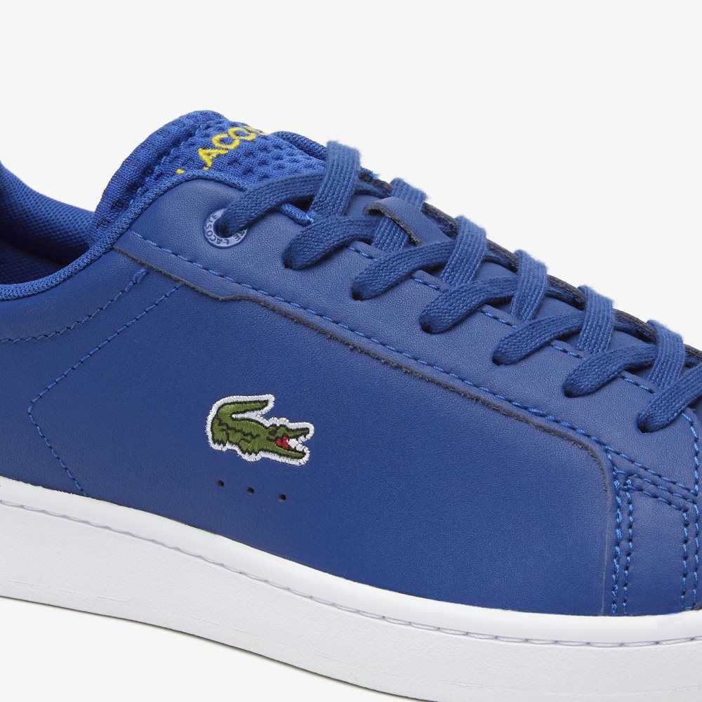 Lacoste Carnaby Pro Läder Heel Pop Blå Vita | LMEJY-5917