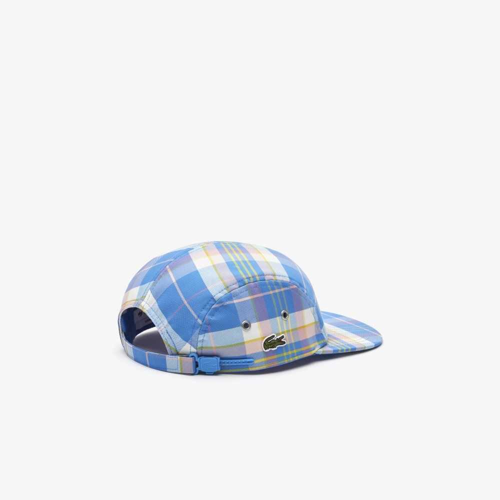 Lacoste Checkerboard Blå Vita | GELXJ-0913