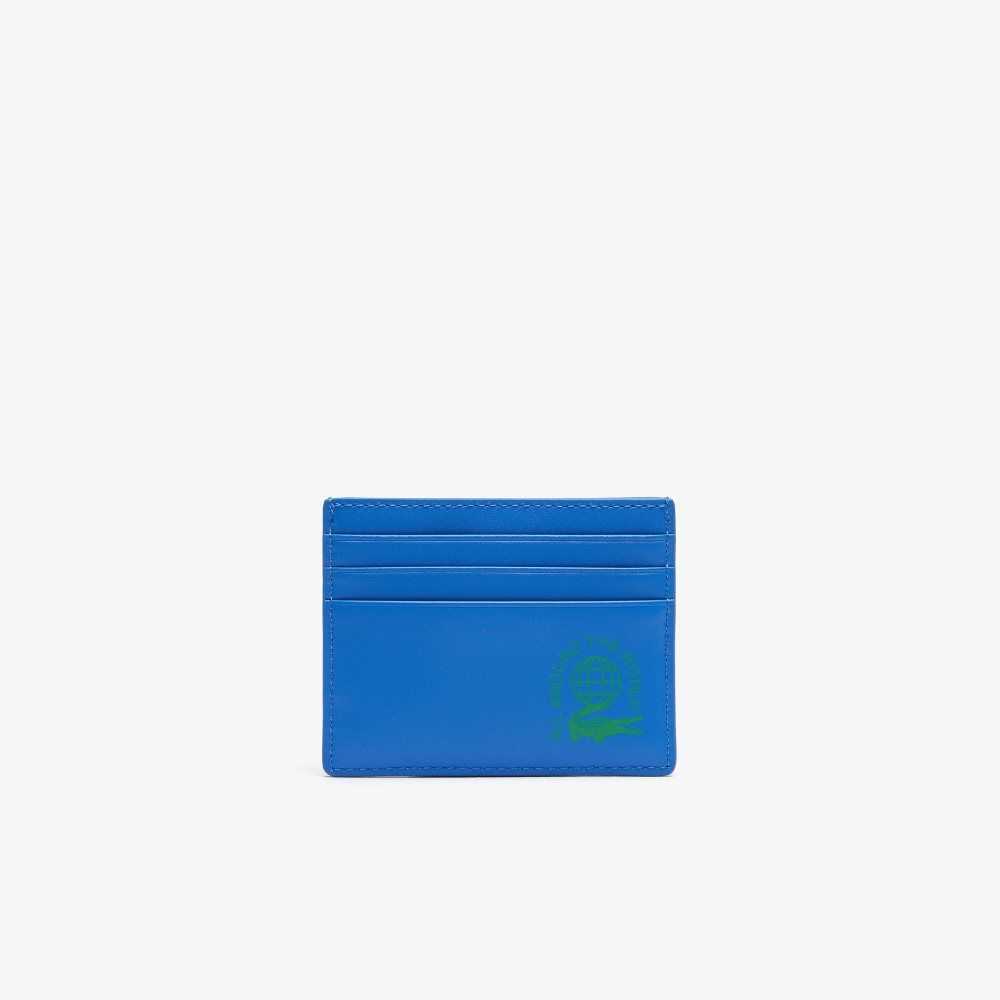 Lacoste Color-Block Nautical Print Card Holder Blå | MYWTS-6708