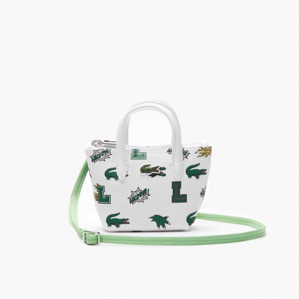 Lacoste Comic Print Nano Bag Olika Färger | VLKQC-4326