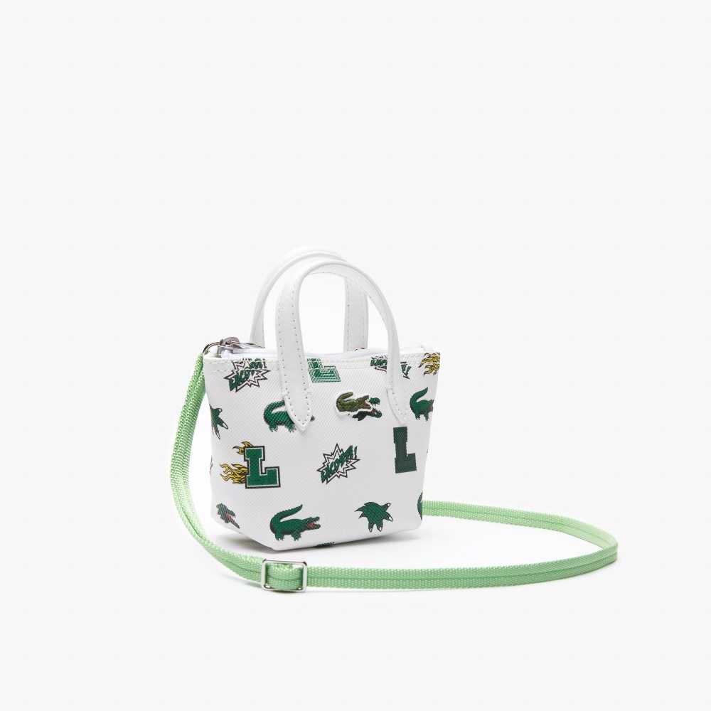 Lacoste Comic Print Nano Bag Olika Färger | VLKQC-4326