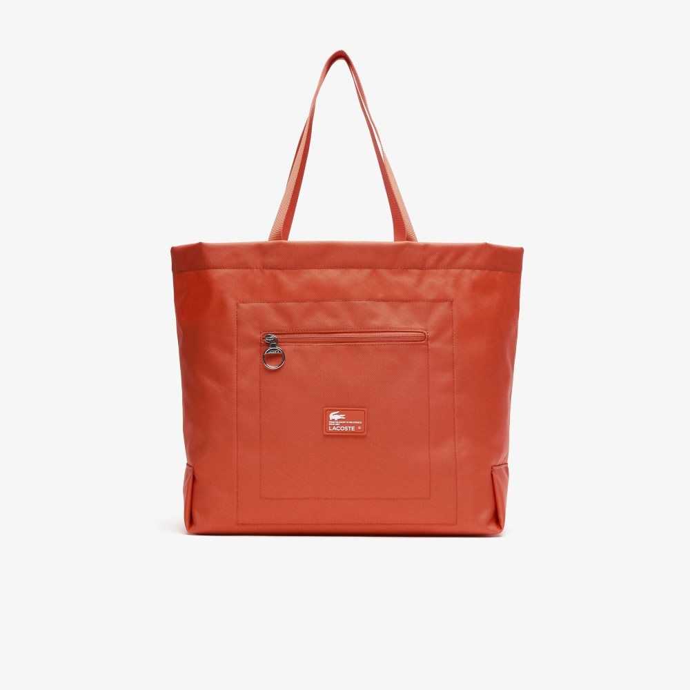 Lacoste Contrast Branding Oversized Tote Olika Färger | MBCLZ-2981