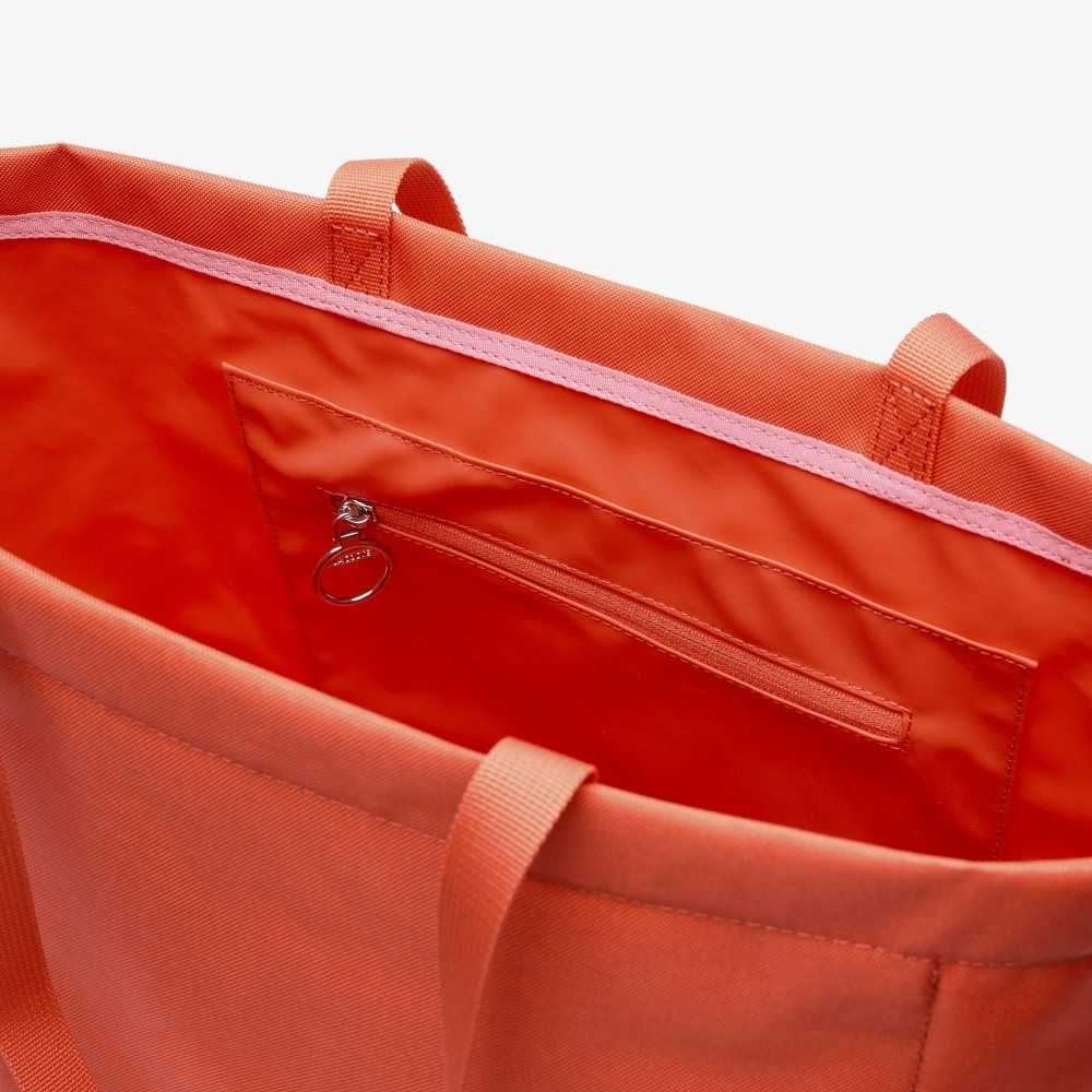 Lacoste Contrast Branding Oversized Tote Olika Färger | ULFQV-9148