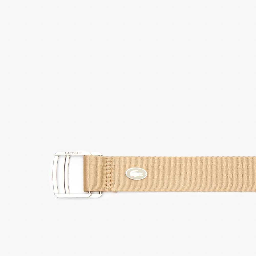 Lacoste Contrast Crocodile Canvas Olika Färger | AXEIT-7813