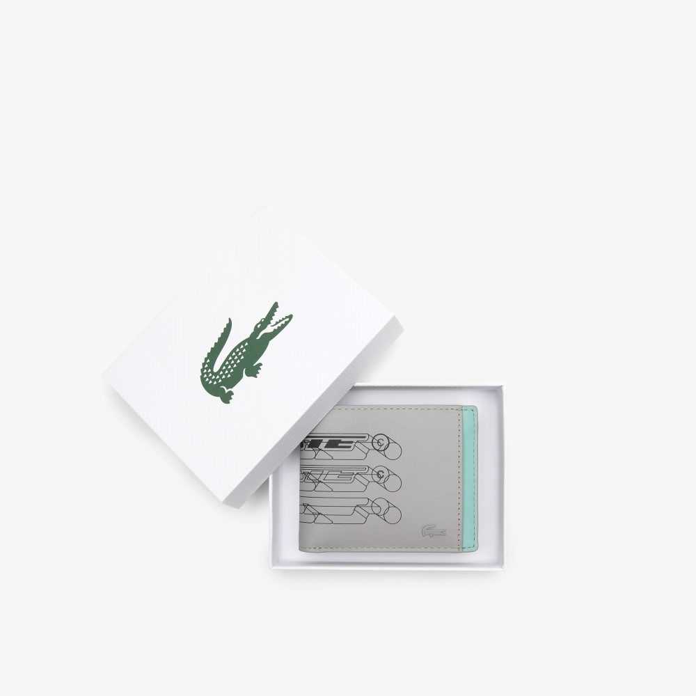 Lacoste Contrast Lining Folding Wallet Olika Färger | YQDLA-3956