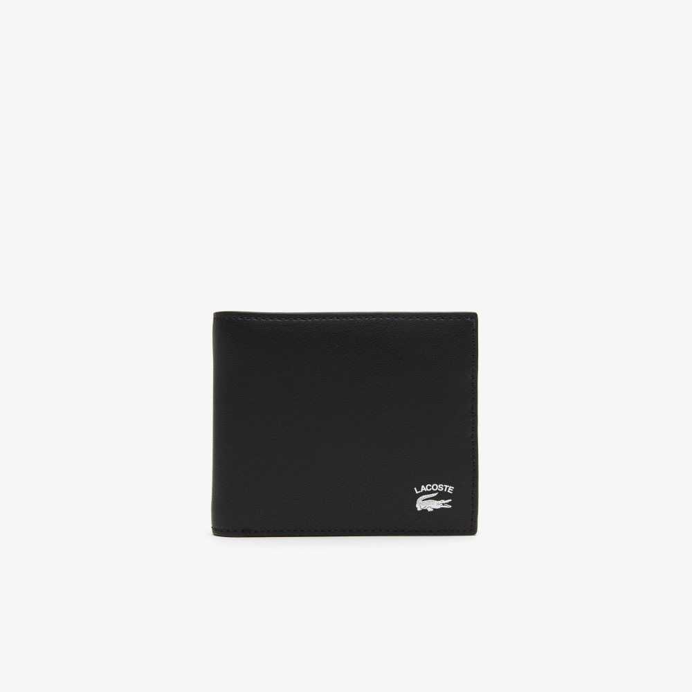 Lacoste Contrast Print Wallet Svarta | MHJTD-6705