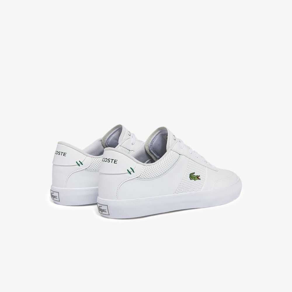 Lacoste Court-Master Läder Vita Vita | FUTZA-4315