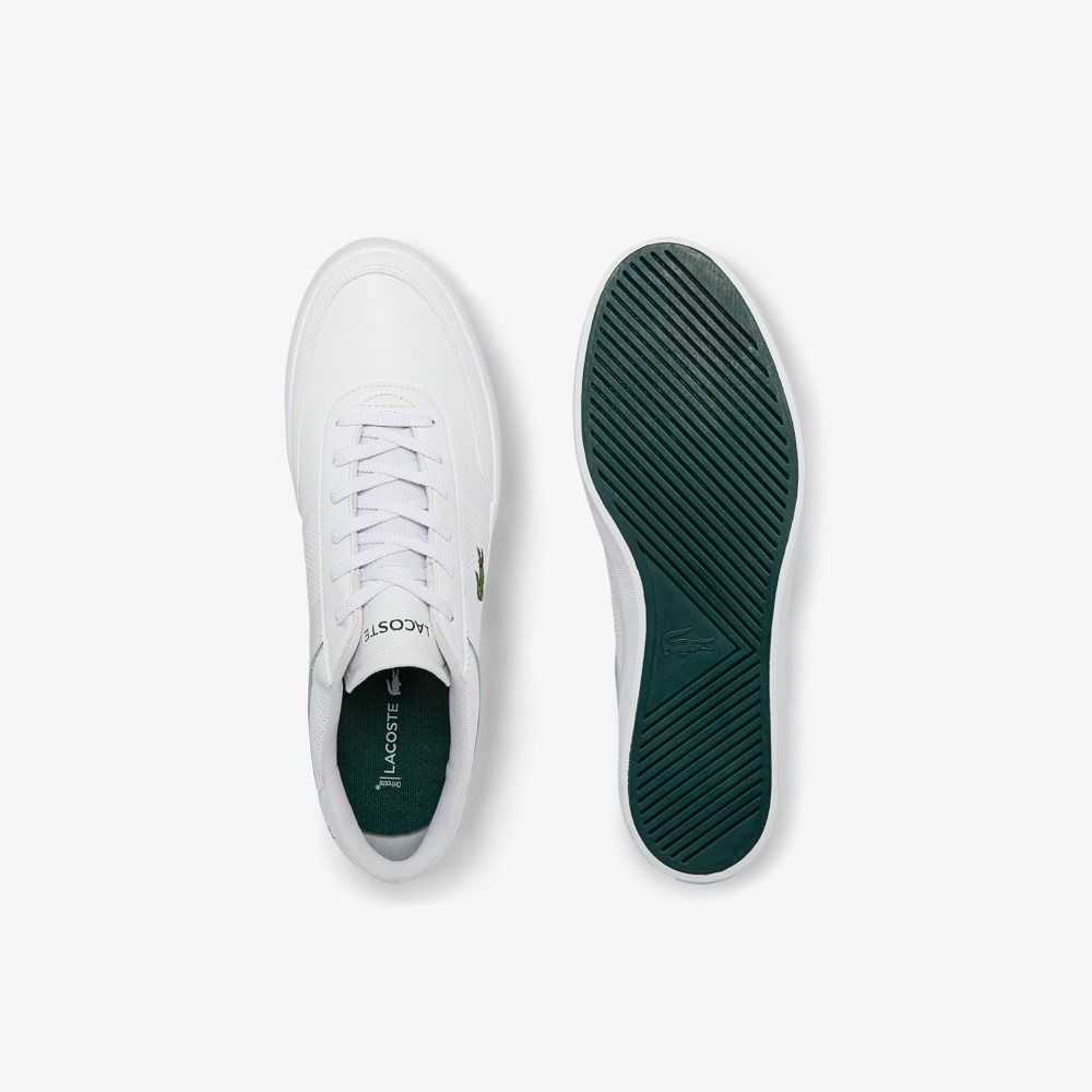 Lacoste Court-Master Läder Vita Vita | FUTZA-4315