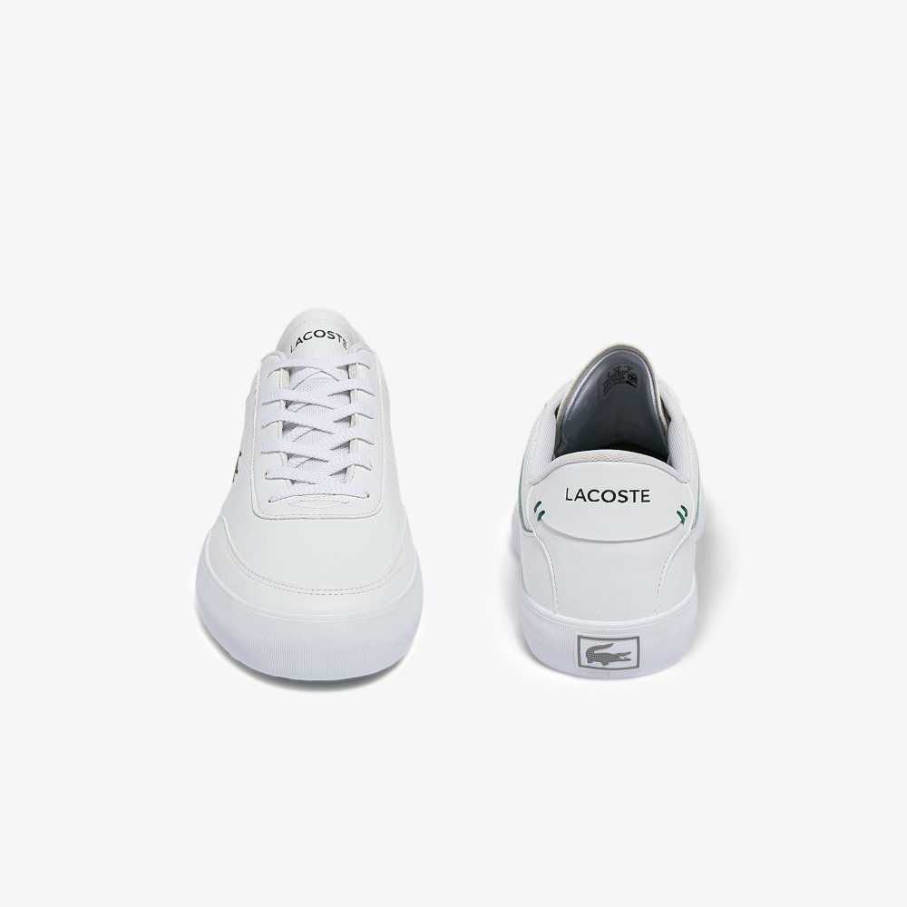 Lacoste Court-Master Läder Vita Vita | FUTZA-4315