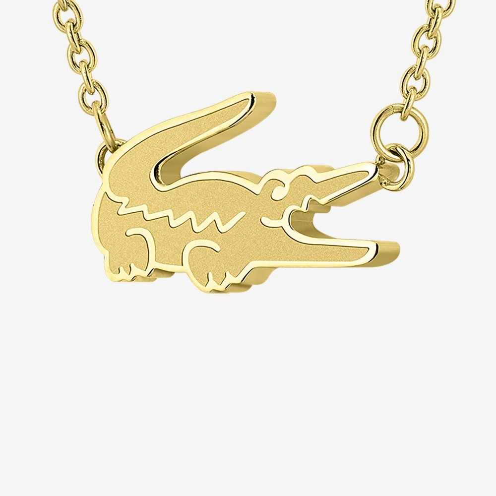 Lacoste Crocodile Bracelet Guld | BSNCQ-1826