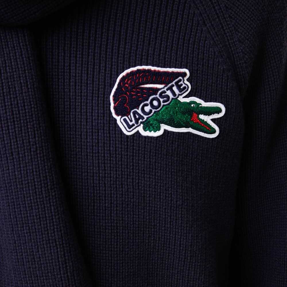 Lacoste Crocodile Marinblå Blå | JILCW-1845