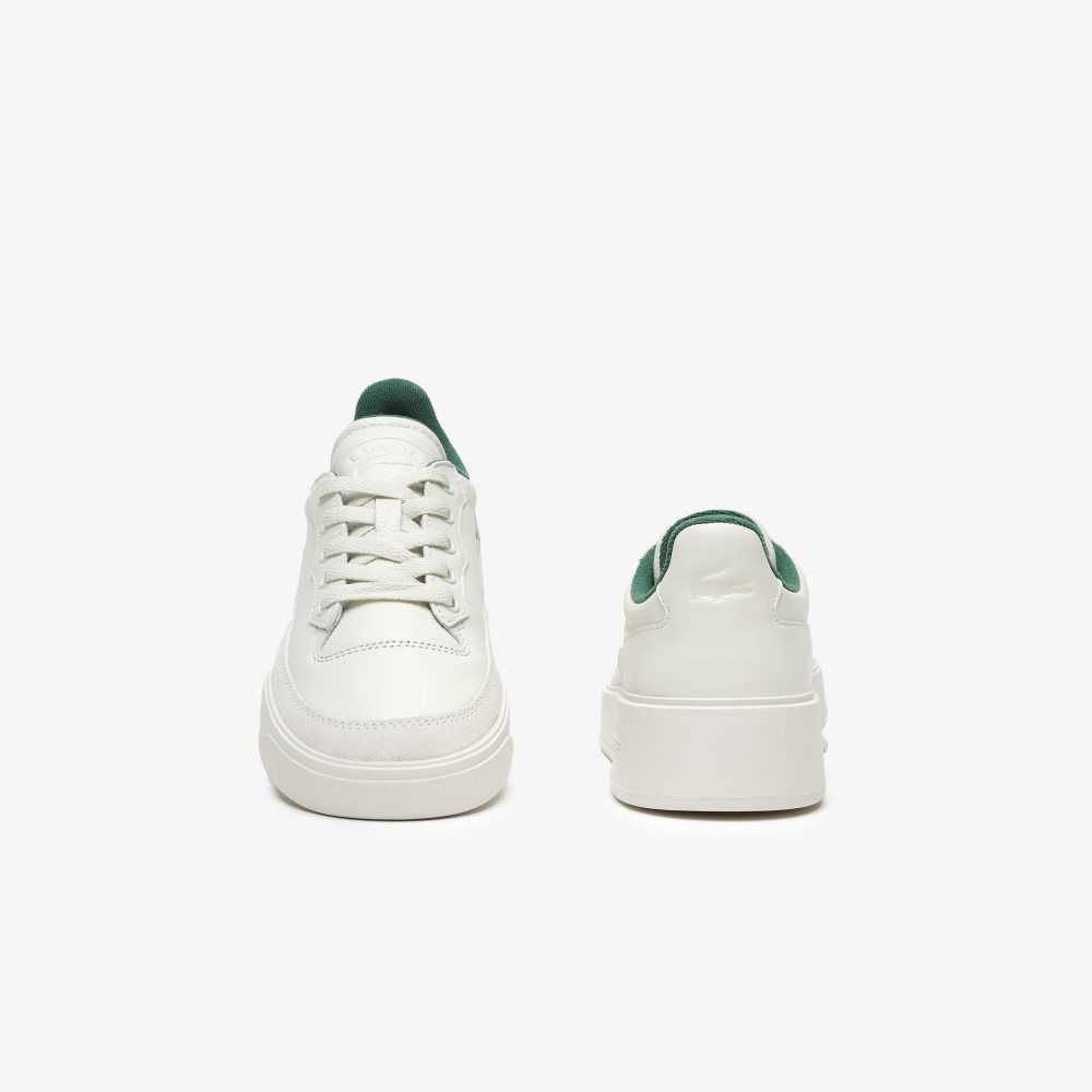 Lacoste G80 Club Läder Tonal Vita Vita | VTBIH-1734