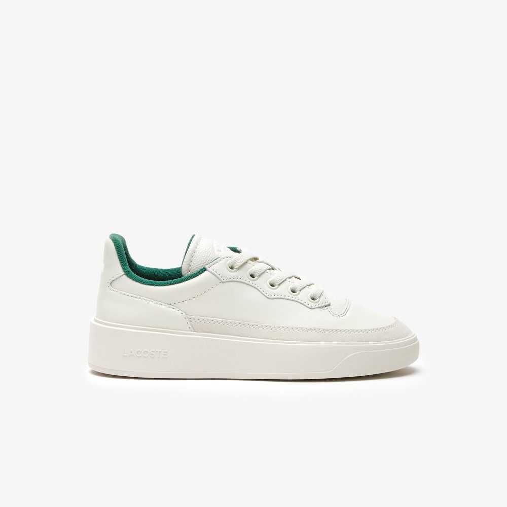 Lacoste G80 Club Läder Tonal Vita Vita | VTBIH-1734