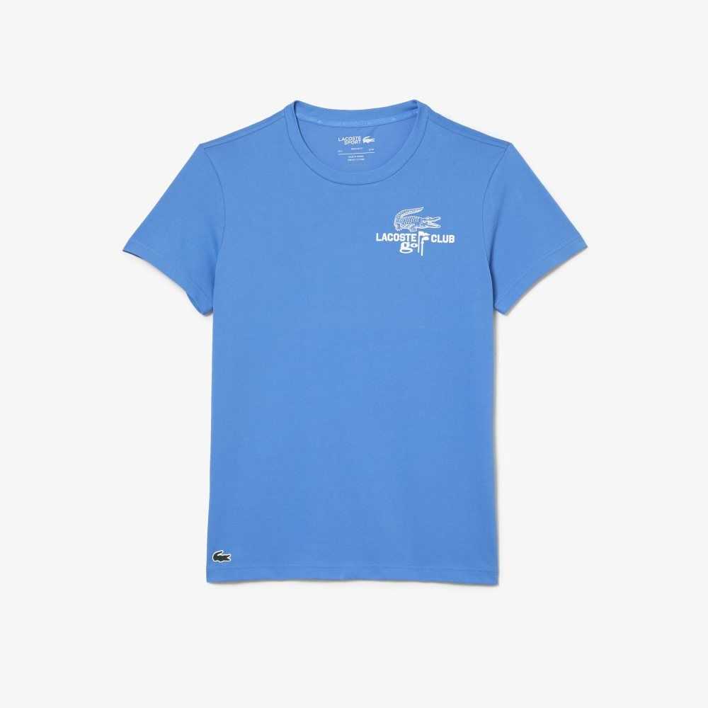 Lacoste Golf Regular Fit Organic Bomull Blå | RCMTW-0125