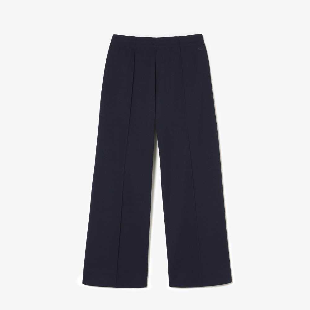 Lacoste Goop Two-Ply Pique Trackpants Marinblå Blå | IJOYH-1730