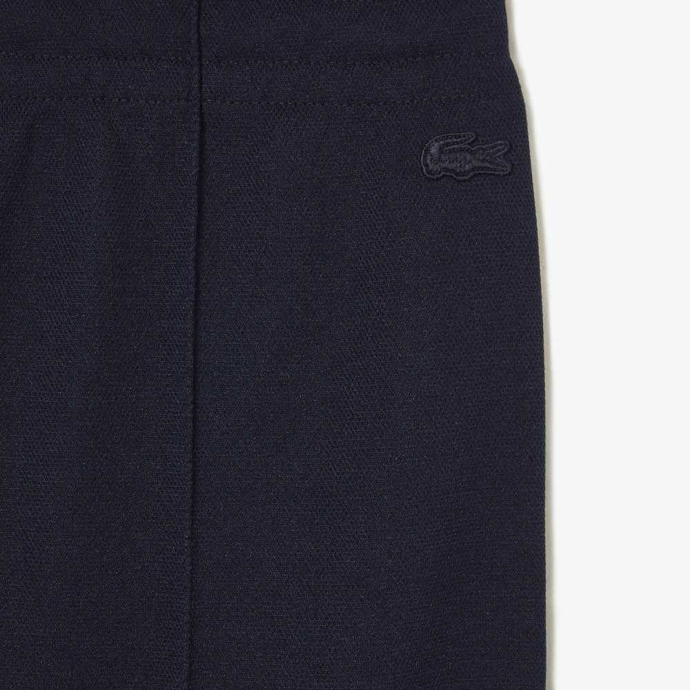 Lacoste Goop Two-Ply Pique Trackpants Marinblå Blå | IJOYH-1730