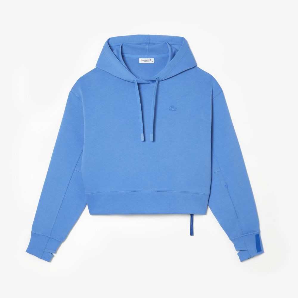 Lacoste Hooded Blå | TZOPW-3256