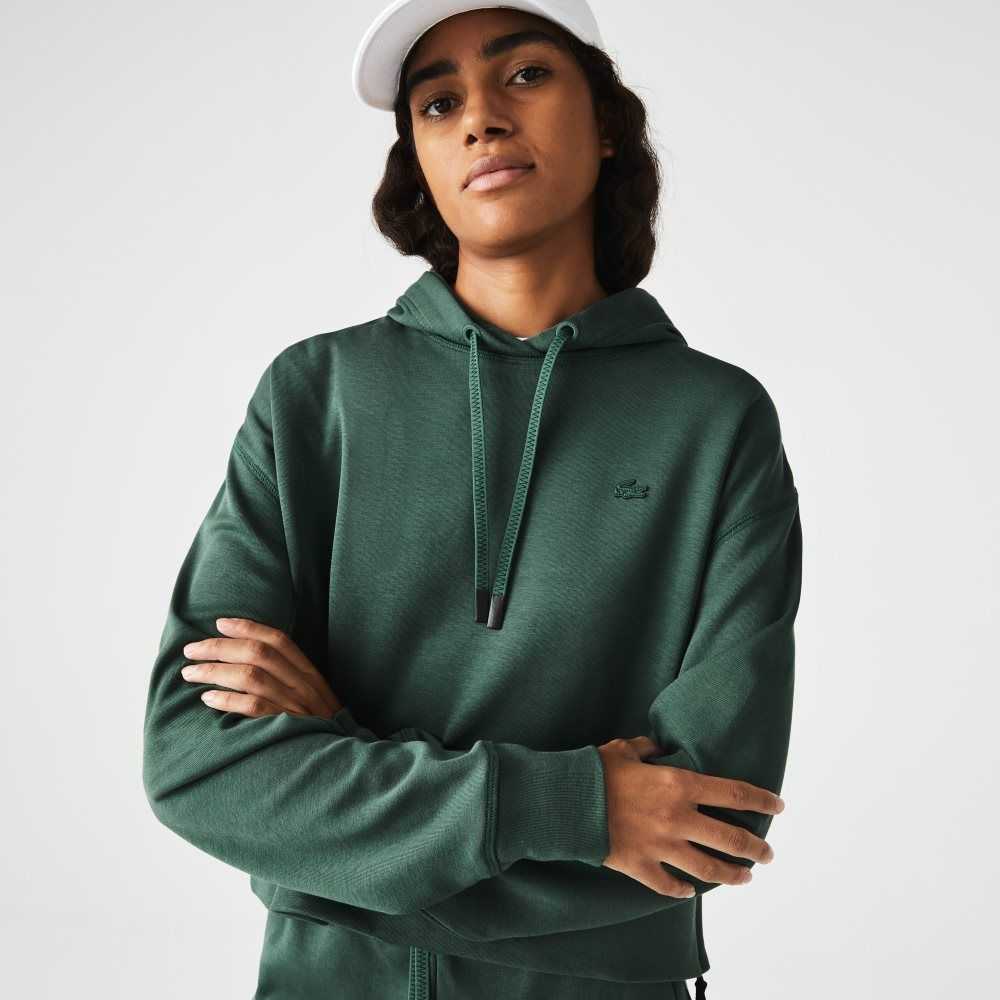 Lacoste Hooded Gröna | EWAYP-3140