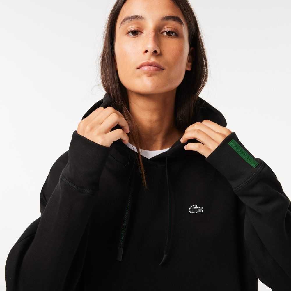 Lacoste Hooded Sweatshirt Svarta | KATLW-4956