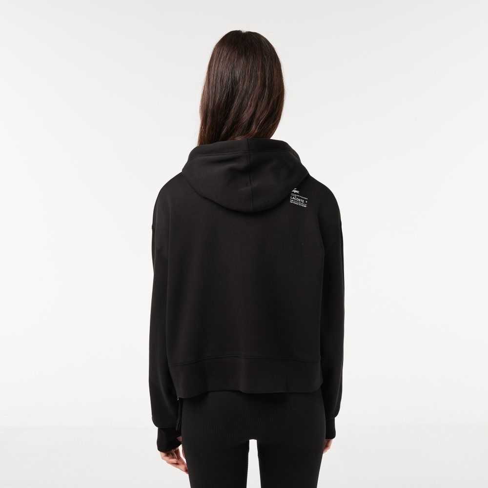 Lacoste Hooded Sweatshirt Svarta | KATLW-4956