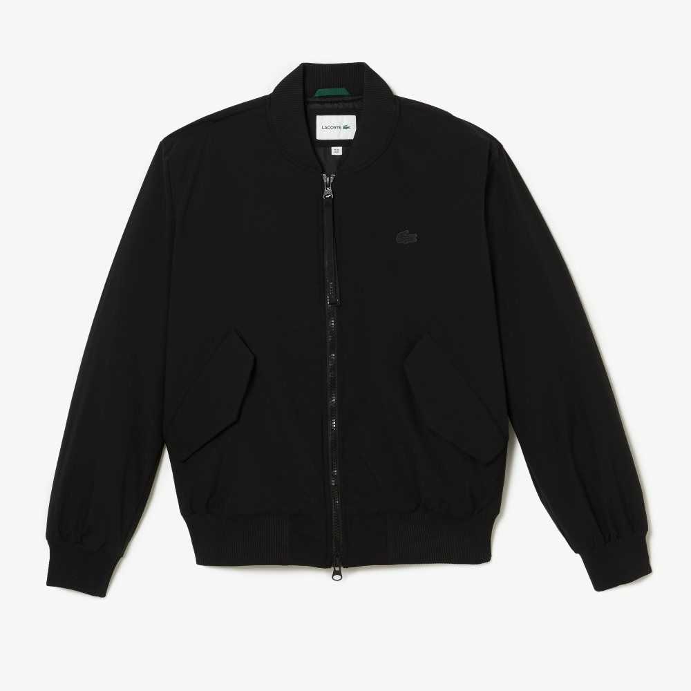 Lacoste Insulated Vadderad Bomber Svarta | BAWGS-9401