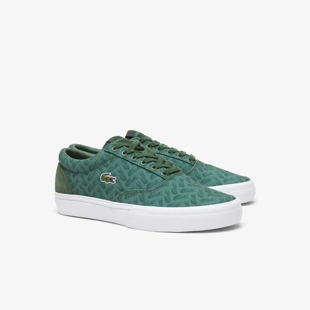 Lacoste Jump Serve Spets Tonal Gröna Gröna | ORQMI-9830