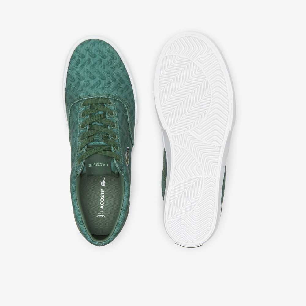 Lacoste Jump Serve Spets Tonal Gröna Gröna | ORQMI-9830