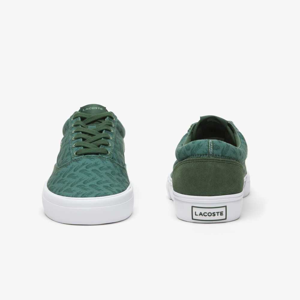 Lacoste Jump Serve Spets Tonal Gröna Gröna | ORQMI-9830