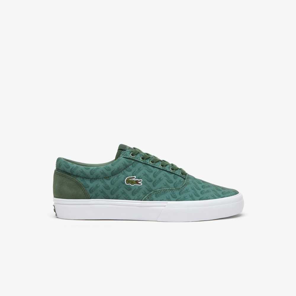 Lacoste Jump Serve Spets Tonal Gröna Gröna | ORQMI-9830