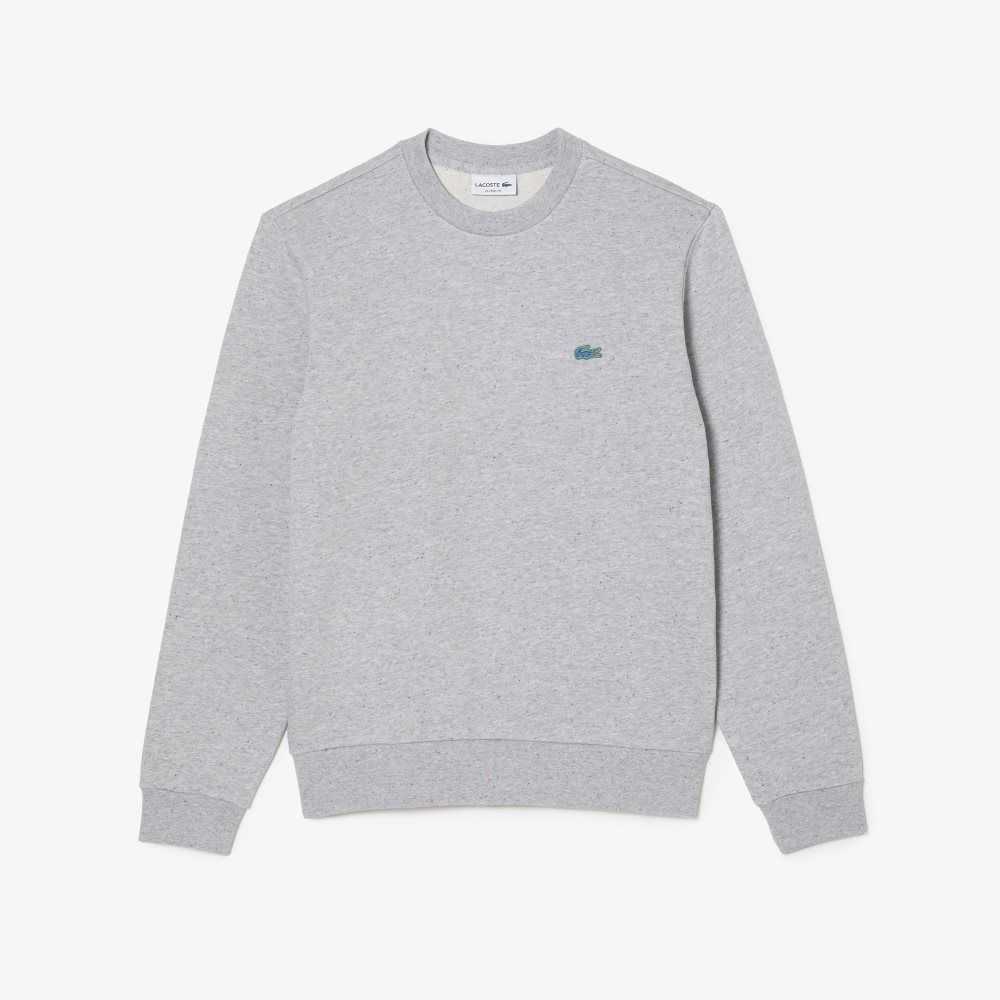 Lacoste Klassiska Fit Speckled Print Fleece Grå | NQEKY-3026