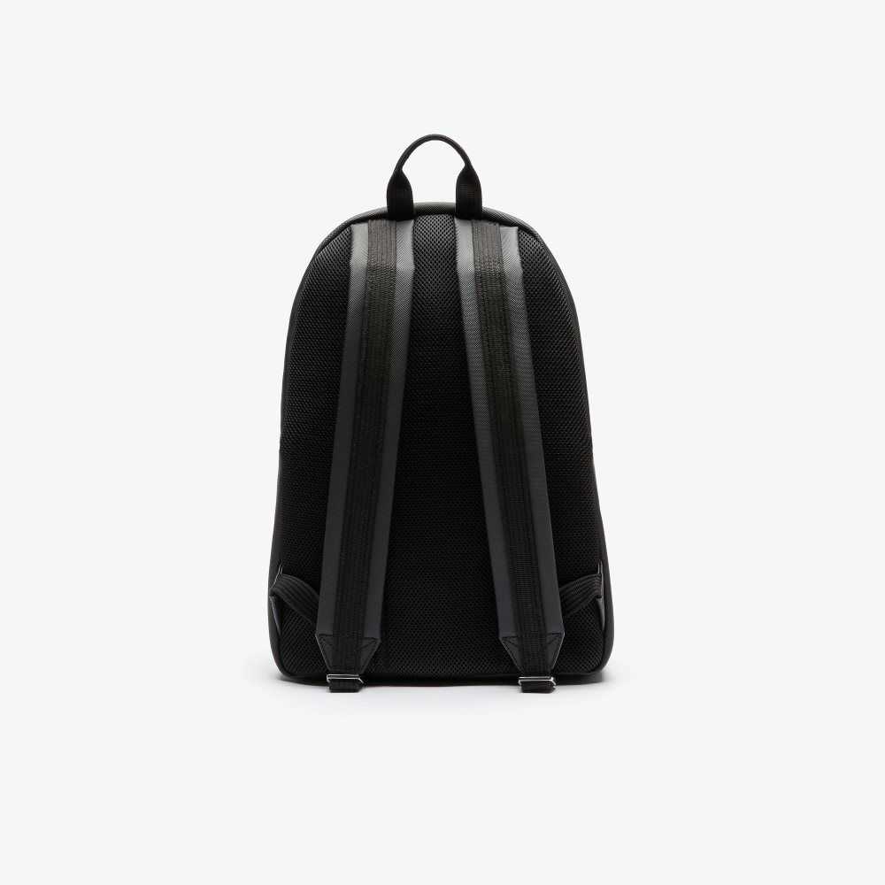 Lacoste Klassiska Petit Pique Backpack Svarta | VXNWL-0927