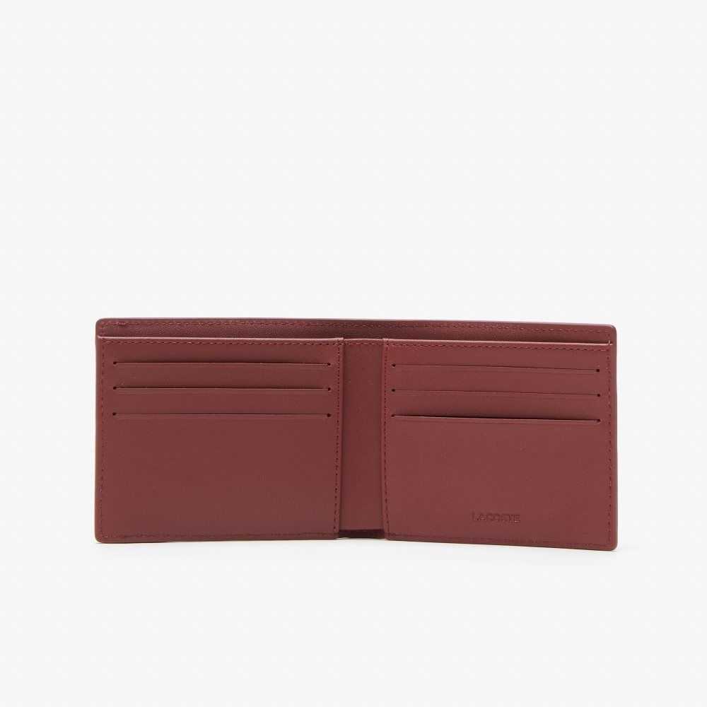 Lacoste LCST Print Color-Block Billfold Olika Färger | XDPYK-8531