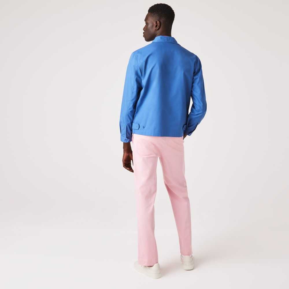 Lacoste LIVE Organic Bomull Hetero Chinos Rosa | GYLAJ-4026