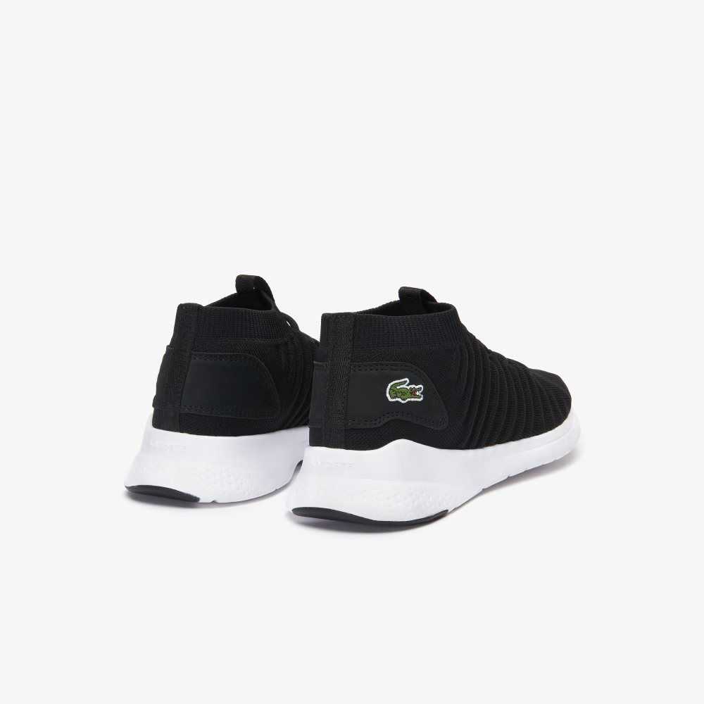 Lacoste LT Fit-Flex Svarta Vita | HACUK-7280