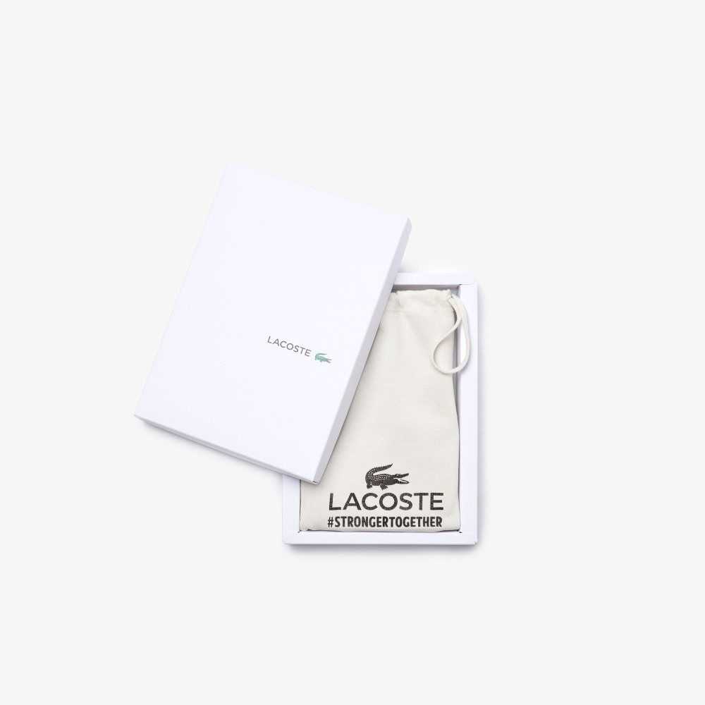 Lacoste L.12.12 Bomull Face Masks 3-Pack Gröna Vita | BPEGK-5697