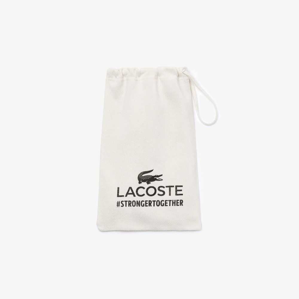 Lacoste L.12.12 Bomull Pique' Face Protection Mask Röda | NSZMD-2403