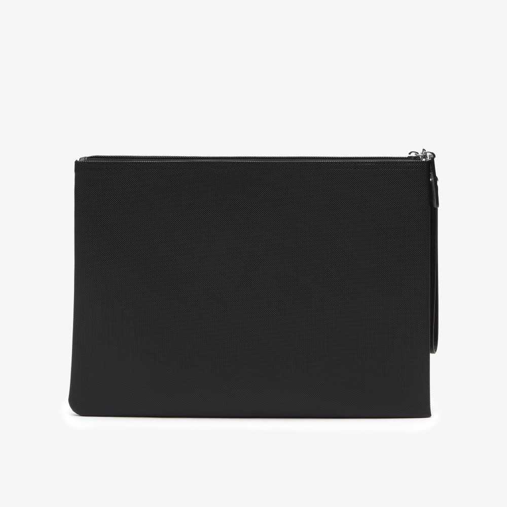 Lacoste L.12.12 Clutch Purse Svarta | SAOFG-6819