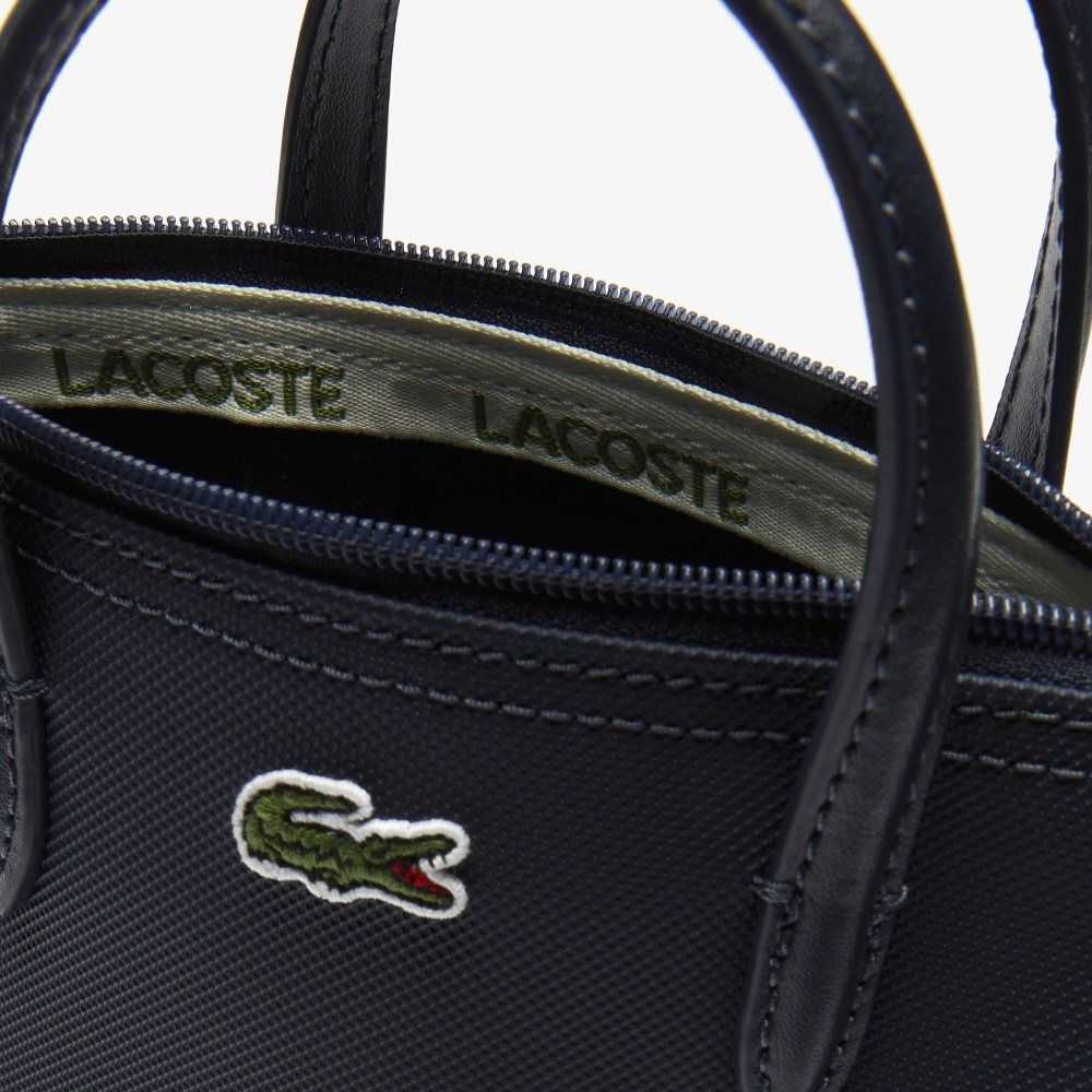 Lacoste L.12.12 Concept Petit Pique Coated Canvas Mini Olika Färger | GUCST-9682