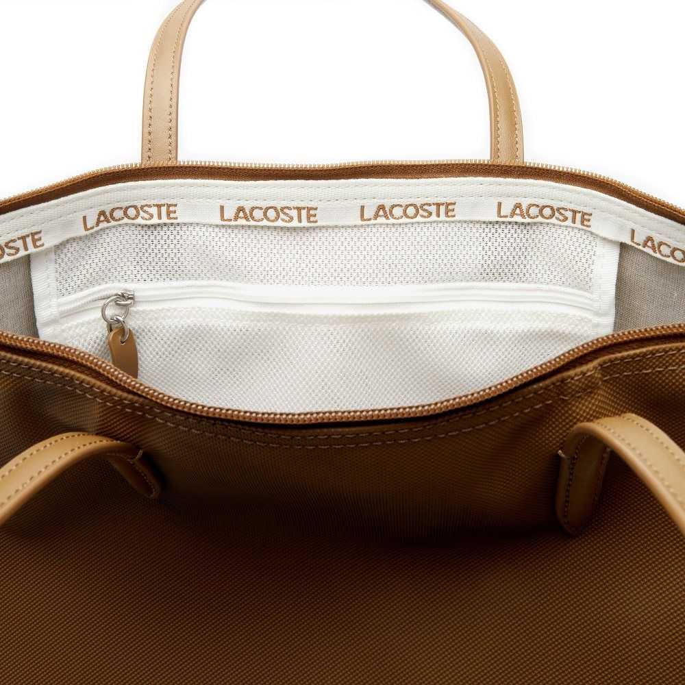 Lacoste L.12.12 Concept Vertical Zip Tote Olika Färger | KQTXG-9201